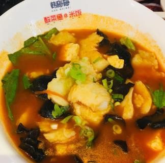 韓梅梅酸菜魚(yú)@米飯加盟