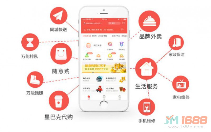 鄰趣萬能跑腿服務(wù)app加盟